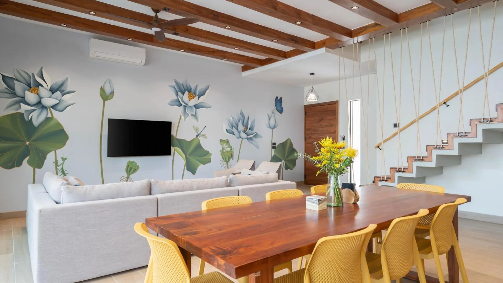 El Rey Loro - Lux 4 Bed Villa @Bluedeertulum Mexiko