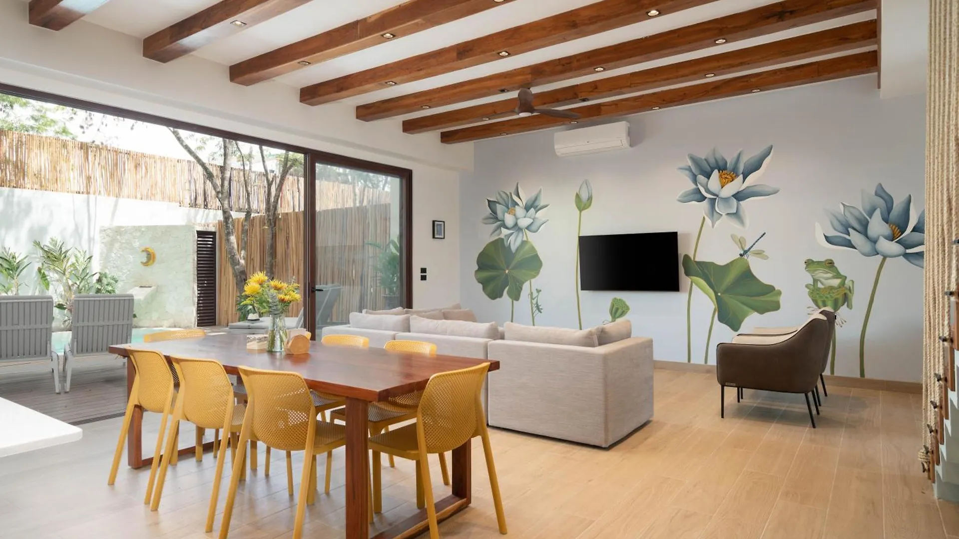 El Rey Loro - Lux 4 Bed Villa @Bluedeertulum Mexico