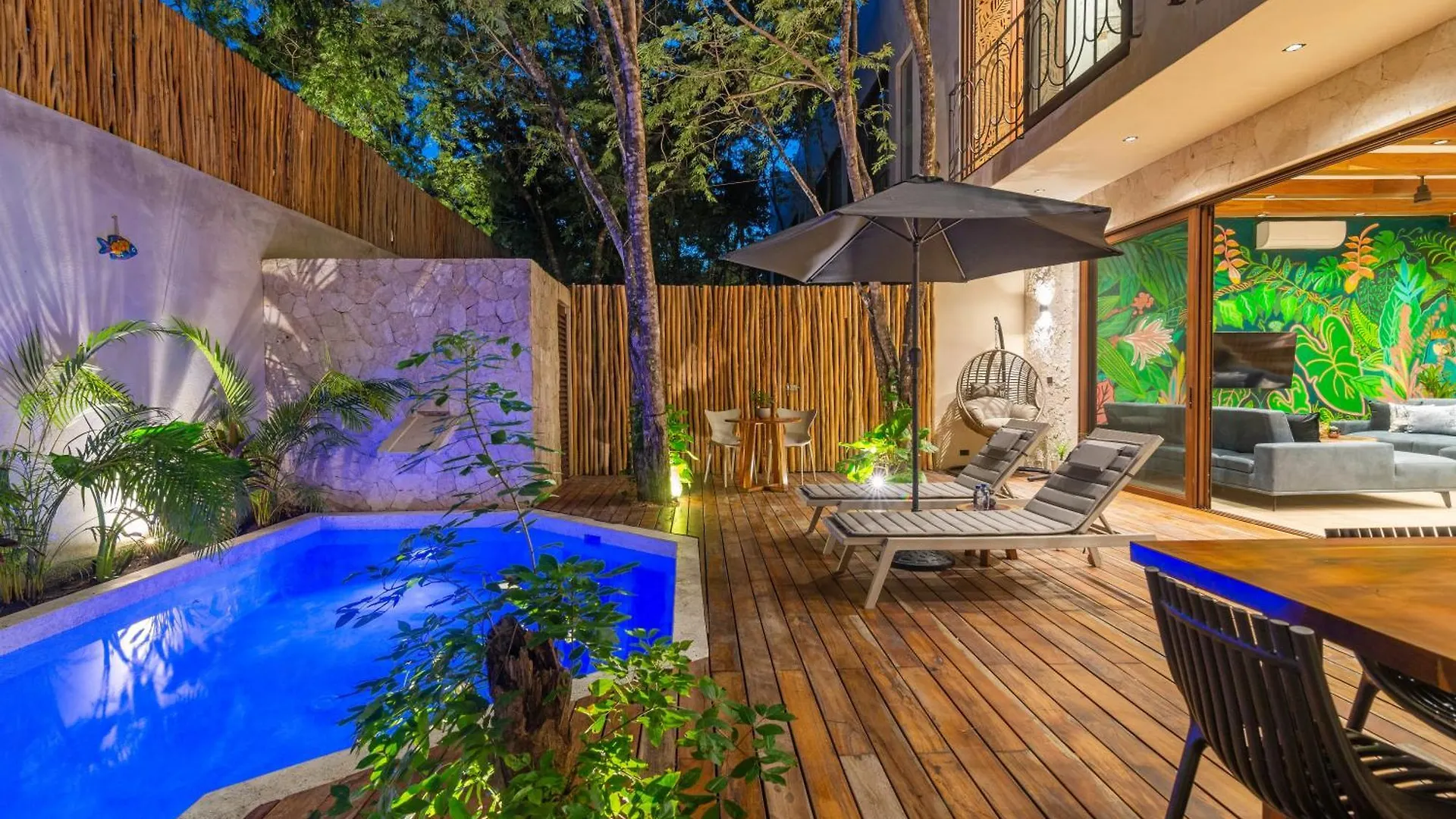 El Rey Loro - Lux 4 Bed Villa @Bluedeertulum 0*, Tulum