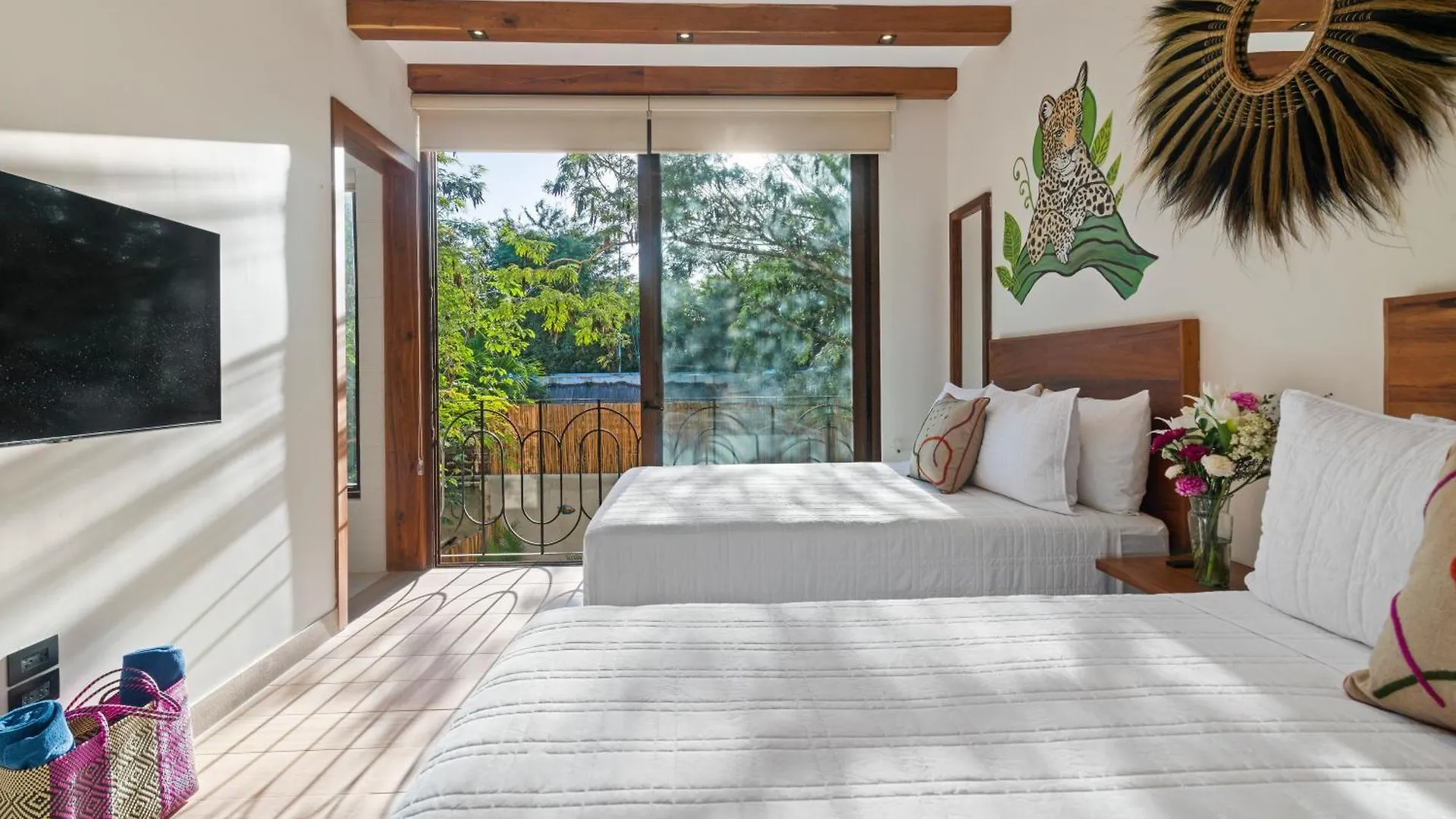 El Rey Loro - Lux 4 Bed Villa @Bluedeertulum Mexico