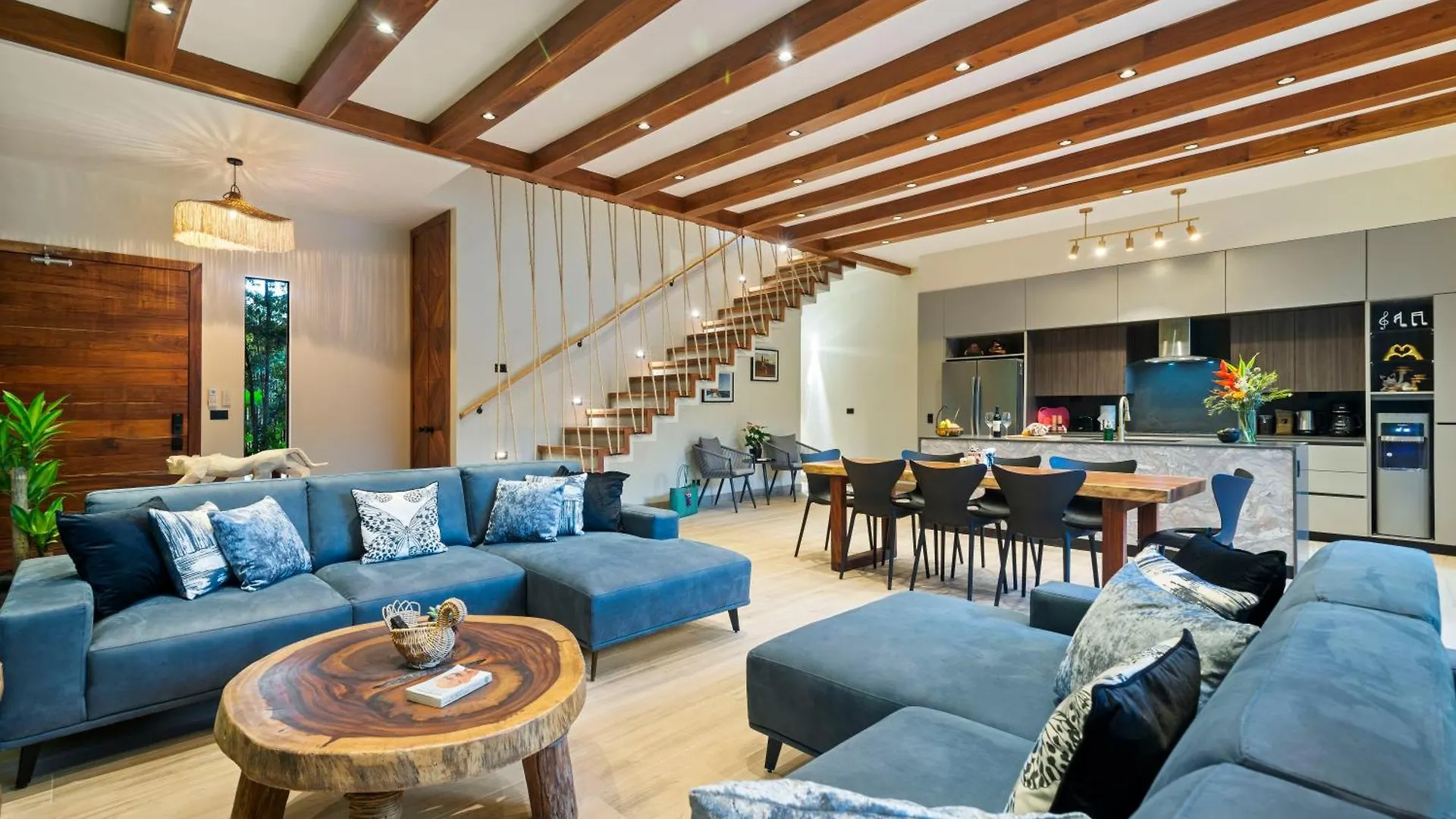 El Rey Loro - Lux 4 Bed Villa @Bluedeertulum Mexico